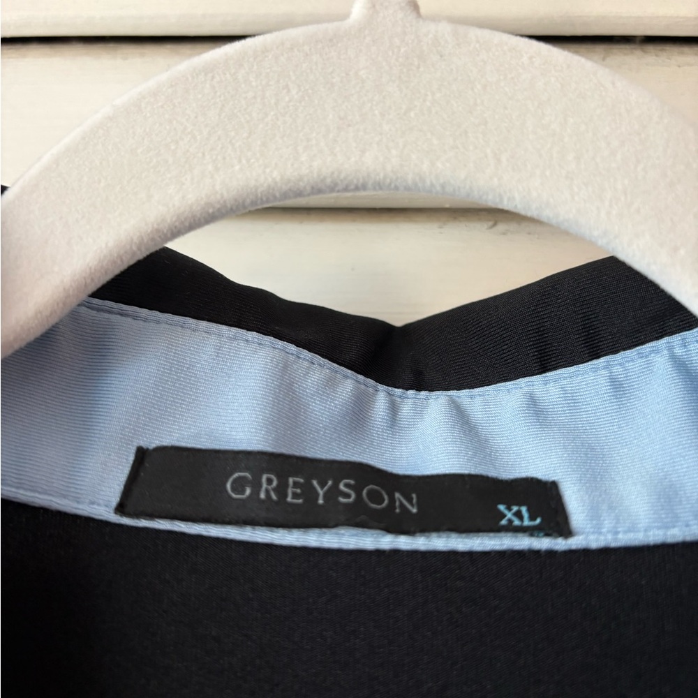 Greyson Charlotte Hornets Polo Shirt XL Black Performance Stretch Golf NBA - Picture 3 of 7